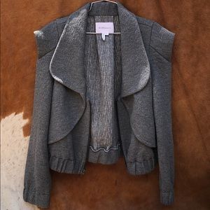 Bcbg grey jacket